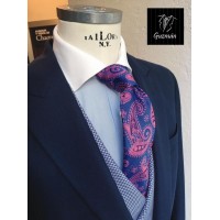 Corbatas bajo pedido paisley 2017 -Trajes Guzmn