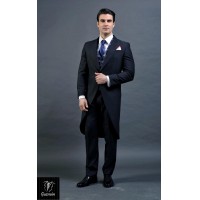 Alquiler de Chaqu azul marino  en Trajes Guzmn 2018