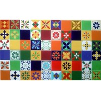 Azulejos de colores o decorados