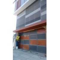 Fachadas Metlicas Lisas Junta Alzada en #TIJUANA - ENSENADA# venta, suministro e instalacin.