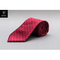 Corbata granate topos-Trajes Guzmn
