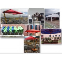 PARASOLES, CARPAS, CUBIERTAS,