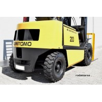 Yale 600 - 9 SOLID TIRES rodamarsa
