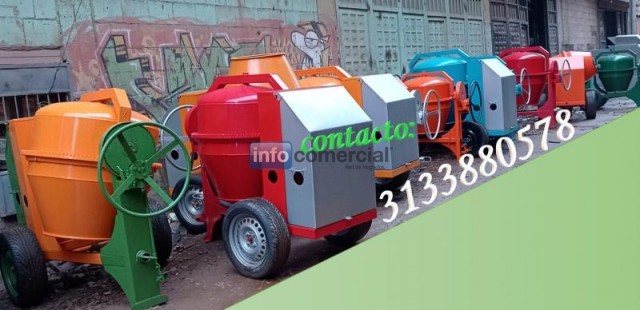 MEZCLADORAS PARA CONCRETO - TROMPO MEZCLADOR
