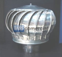 Extractor elico 8 pulg./Eolic extractor 8 inches.