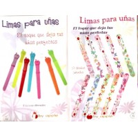 LIMA PLASTICA Y LIMA DECORADA