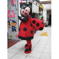 Mascota Disfraz Botarga de Insecto Mariquita