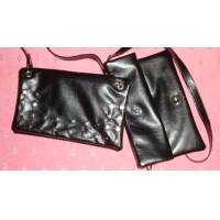 Bandolera de mujer con doble tachas