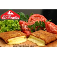 MILANESAS JAMON Y QUESO SABORIZADASY ARROLLADOS DE POLLO