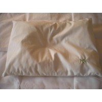 Almohada de Cascara de Arroz, Cedron y Lavanda organica