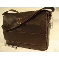 Morral de cuero vacuno