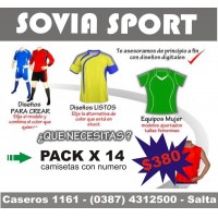 CAMISETAS DE FUTBOL x 14