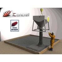 Baldes para vaciado de concreto